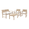 Muebles de Interior Naterial SOLIS ACACIA Instrucciones De Montaje