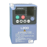 Hitachi L200-004HFU Manual De Instruccion