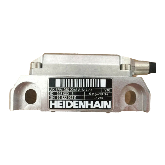 HEIDENHAIN AK ERM 220 Manuales