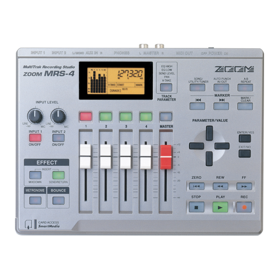 Zoom MRS-4 Manual De Instrucciones