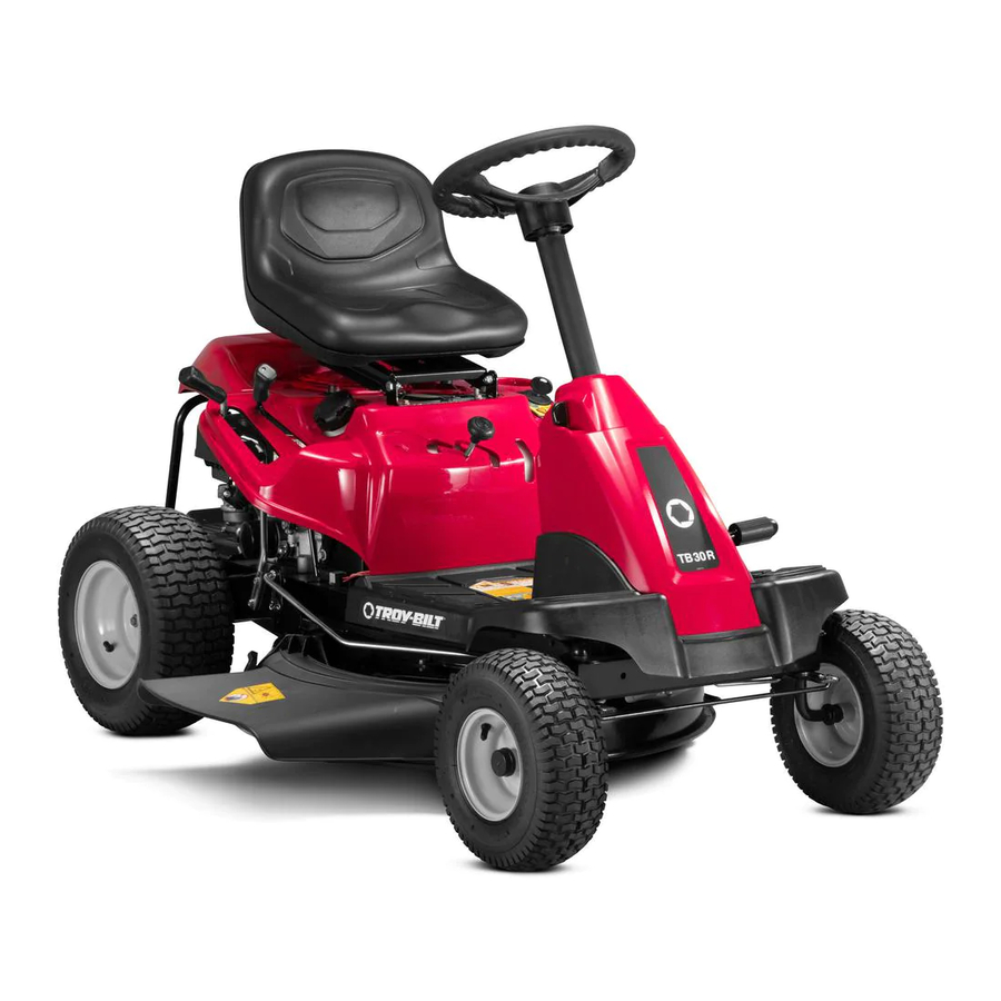 Troy-Bilt TB30R Manual Del Operador