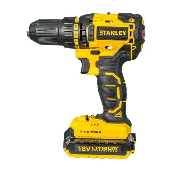 Stanley SBD20 Manual De Instrucciones