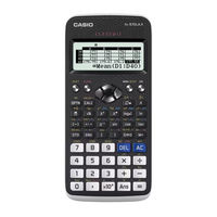 Casio fx-570LA X Guia Del Usuario