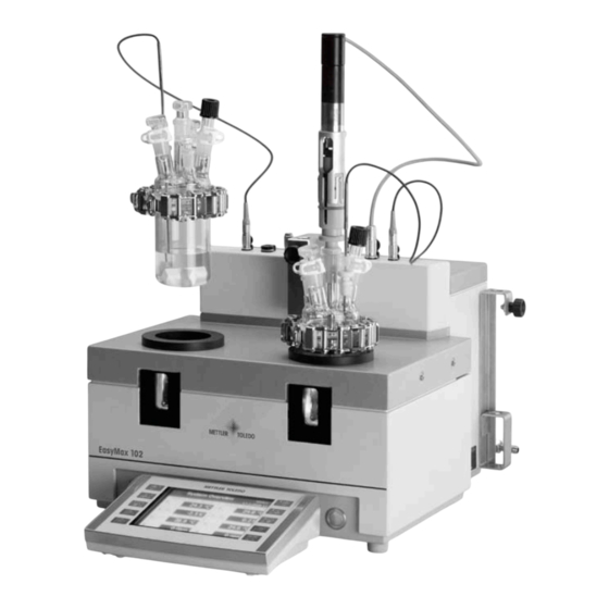 Mettler Toledo EasyMax 102 Guia De Inicio Rapido