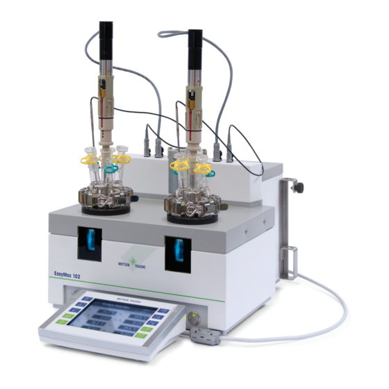 Mettler Toledo EasyMax 102 Guia De Inicio Rapido