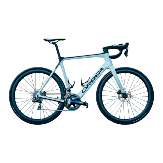 Orbea BLUE PAPER GAIN CARBON 2021 Manuales