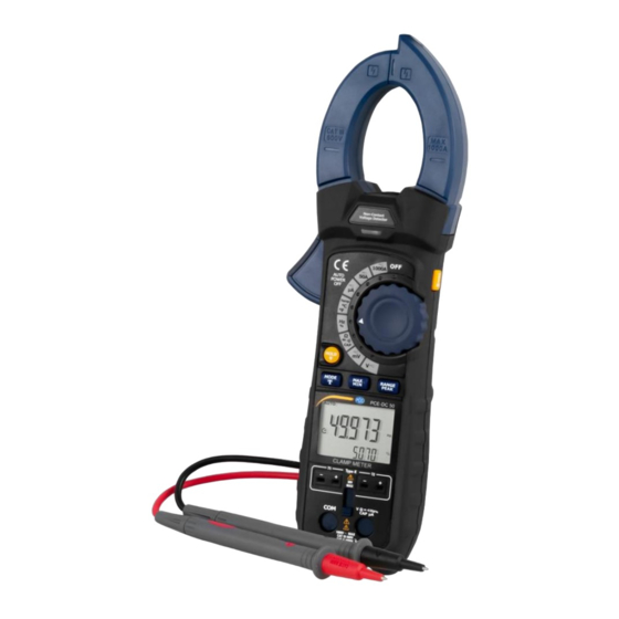 PCE Instruments PCE-DC 50 Manual De Instrucciones