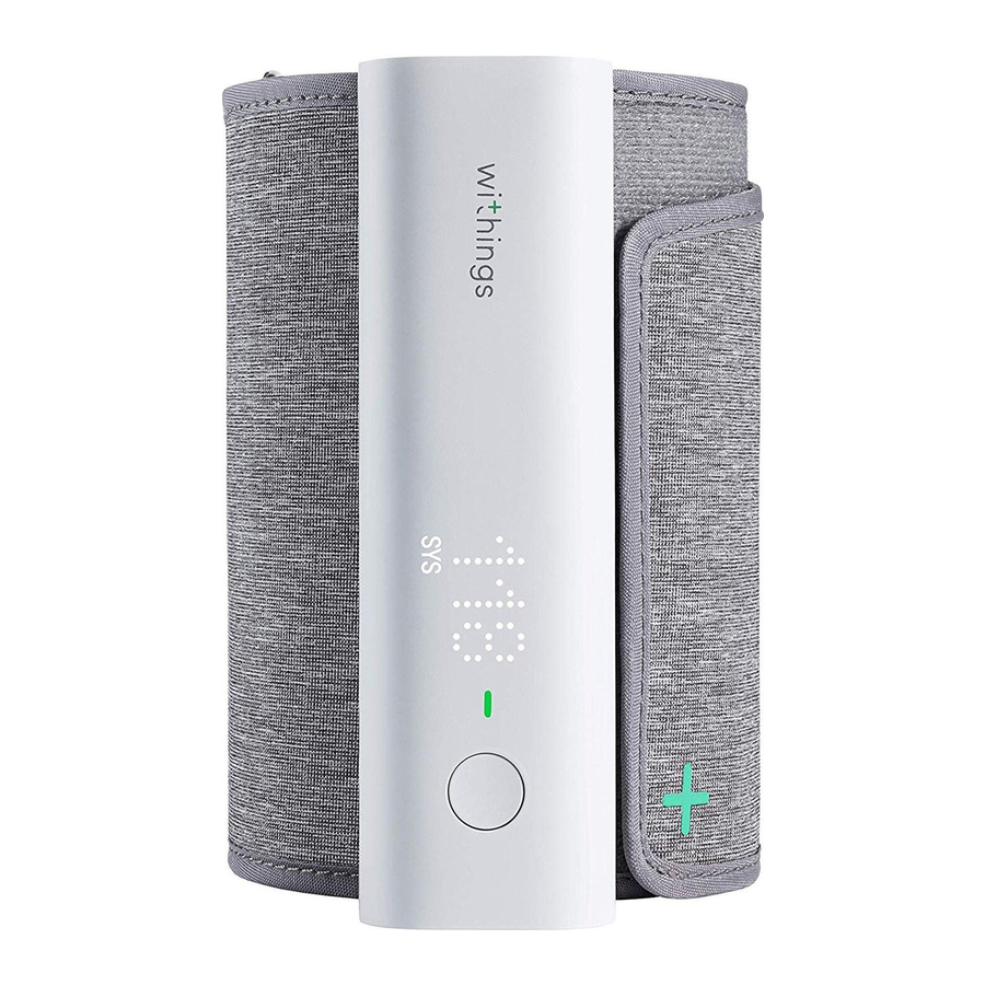 Withings BPM Connect Manual De Instrucciones