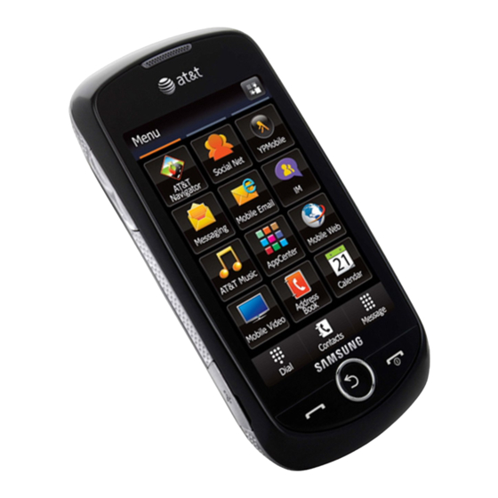 Samsung Solstice II SGH-A817 Manual Del Usuario