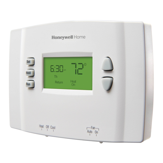 Honeywell Home RTH2300 Manual Del Usuario