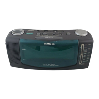 Aiwa FR-A530 U Manuales