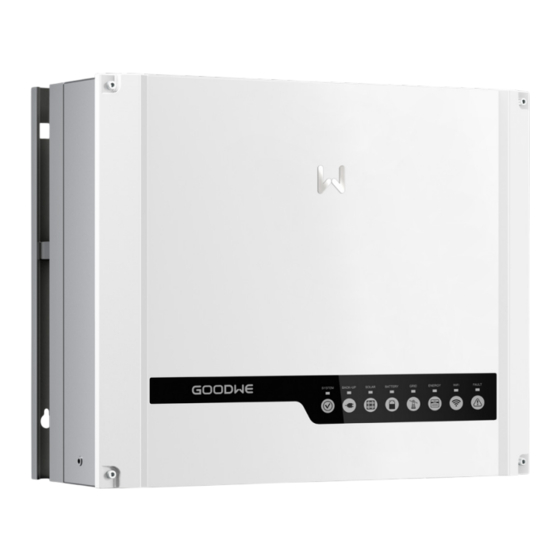 Goodwe ES Serie Guía De Instalación Rápida