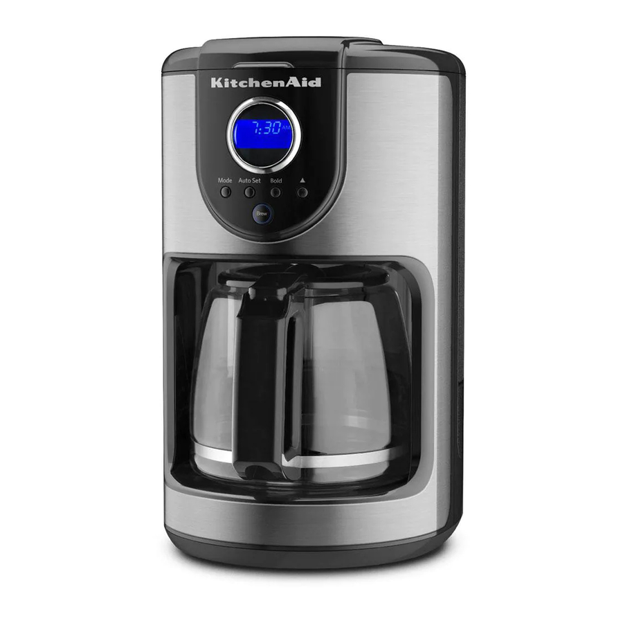 KitchenAid KCM112 Manual De Instrucciones