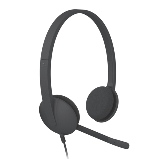 Logitech H340 Guía De Configuración