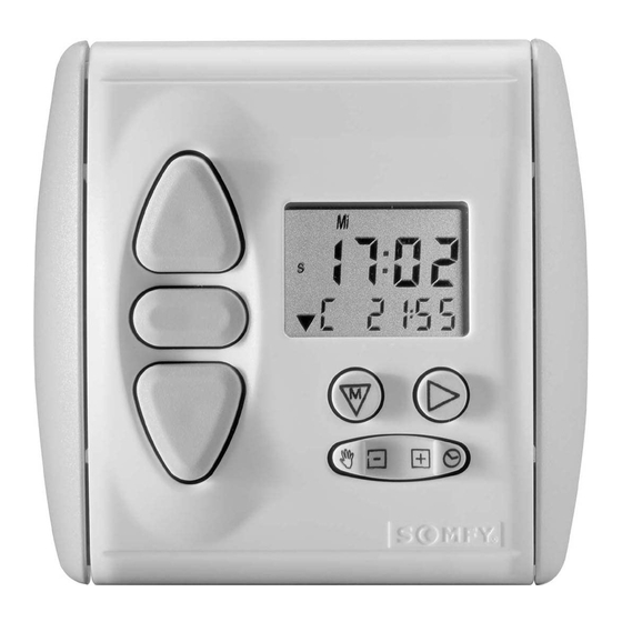 SOMFY inteo Chronis UNO Guia De Instalacion