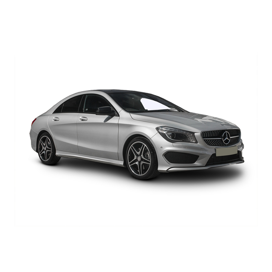 Mercedes-Benz CLA Instrucciones De Servicio