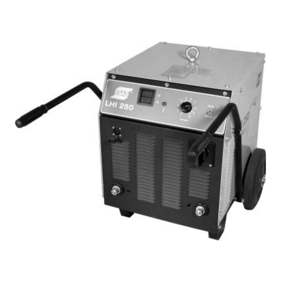 ESAB LHI 250 Manual De Instrucoes