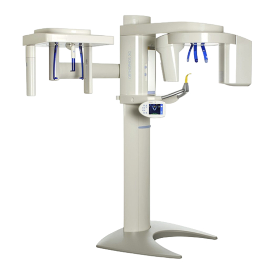 Sirona ORTHOPHOS XG 3D/Ceph Manuales