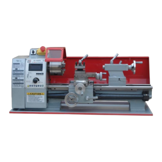 HOLZMANN MASCHINEN ED 400FD Manual De Instrucciones