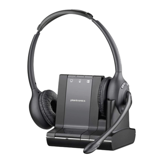 Plantronics Savi W710-M Guía De Usuario