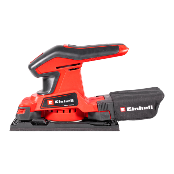 EINHELL TC-OS 18/187 Li Manual De Instrucciones