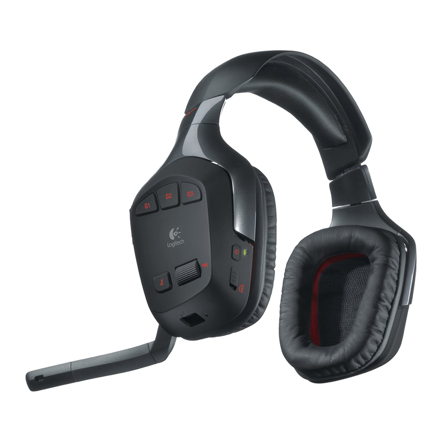 Logitech G930 Manual Del Usuario