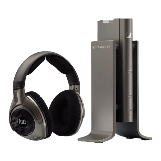 Sennheiser RS 180 Instrucciones De Uso