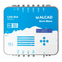 Alcad Mont Blanc CAD-814 Manual De Usuario