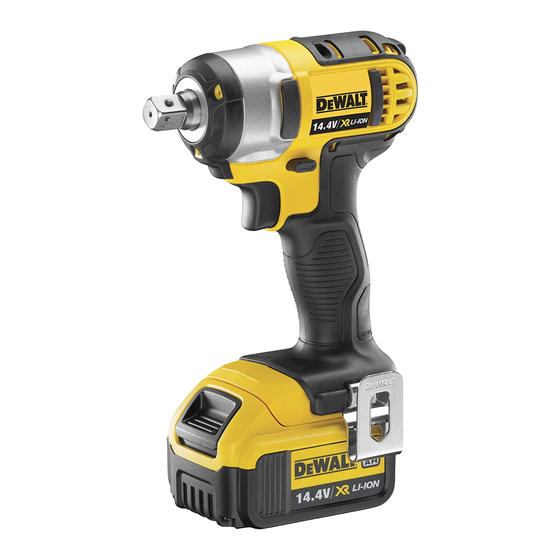 DeWalt DCF835 Traducido De Las Instrucciones Originales