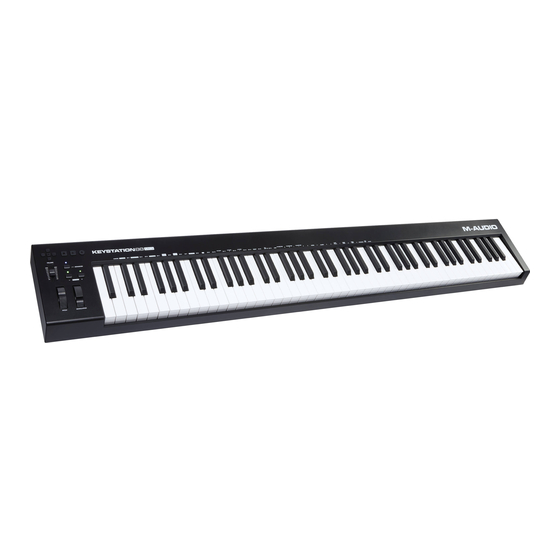 M-Audio KEYSTATION 88 MK3 Guia Del Usuario