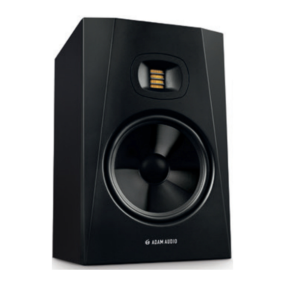 ADAM Audio T Serie Manual Del Usuario
