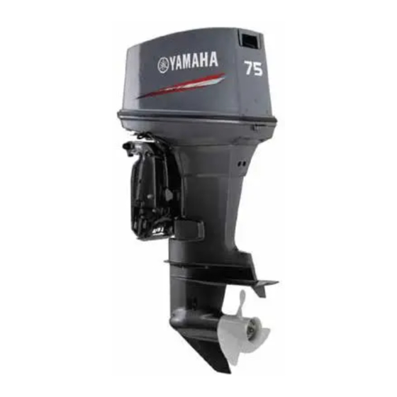Yamaha Motor 75A Manual Del Propietário