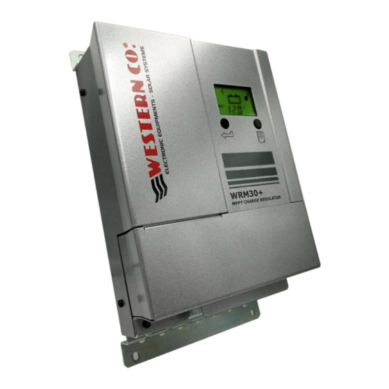 Western WRM30+ Manual Del Usuario