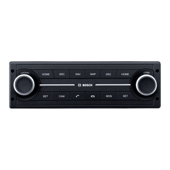 Bosch ControlPanel CM-X 19 Instrucciones De Uso