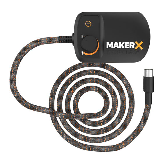 Worx MAKER X WA7150 Manual Del Usuario