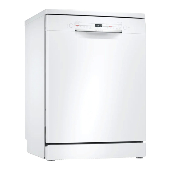 Bosch SMS2ITW04E Instrucciones De Uso