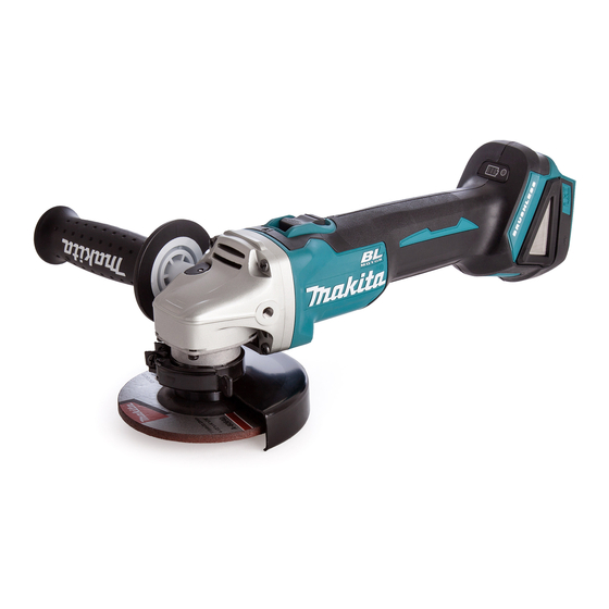 Makita DGA406 Manual De Instrucciones