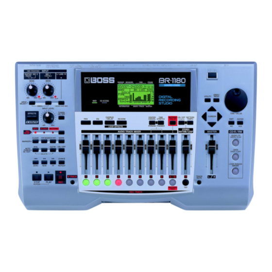 Boss BR-1180 Manual Del Usuario