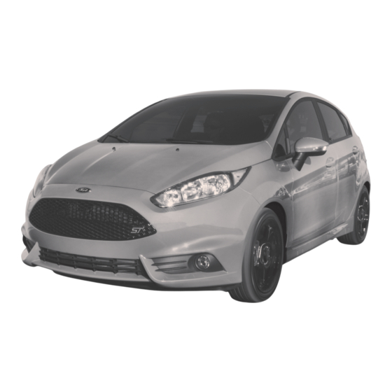 Ford FIESTA 2018 Manual Del Propietário
