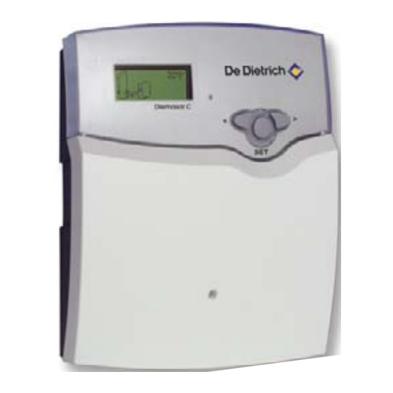 De Dietrich QUADRO Diemasol Ci M001329 Instrucciones De Instalación Y De Mantenimiento
