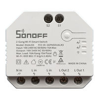 Sonoff DIY DUALR3 Manual Del Usuario