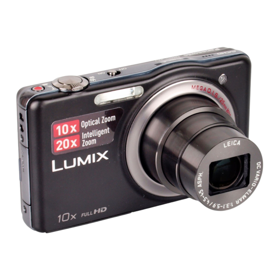 Panasonic Lumix DMC-SZ7 Instrucciones De Funcionamiento
