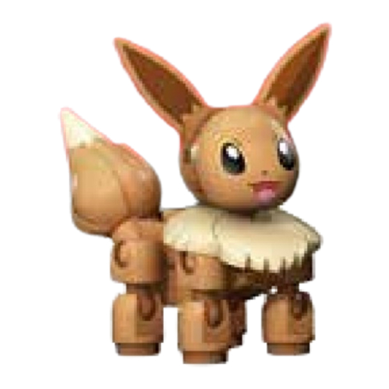 Mega Construx POKEMON EEVEE EVOLI Manual De Instrucciones