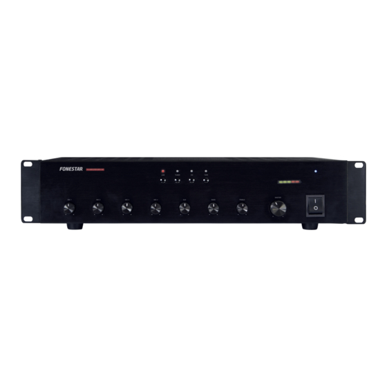FONESTAR MPA-120 Guía Rápida