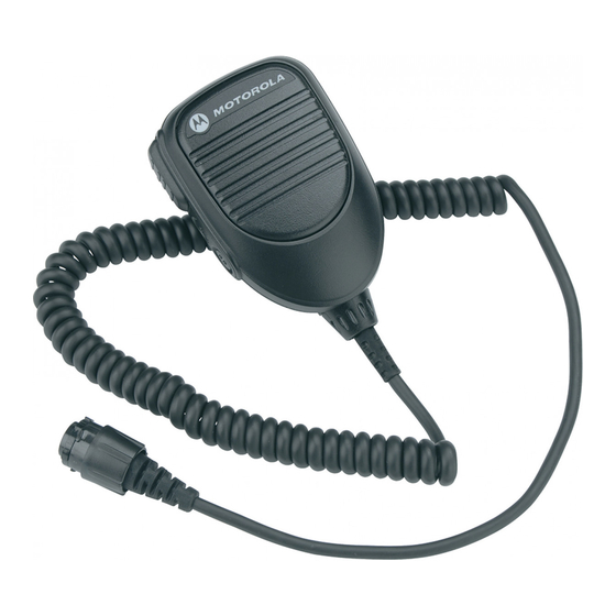 Motorola RMN5107 Manual De Instrucciones