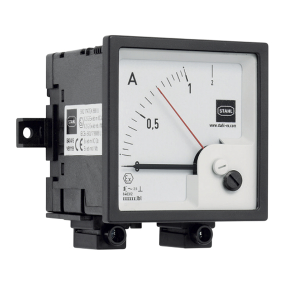 Stahl 8403/6 Serie Manual De Instrucciones