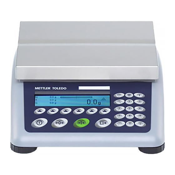 Mettler Toledo BBA442 Instrucciones De Manejo