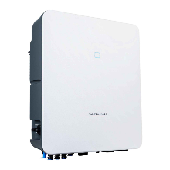Sungrow SH5.0RT Guía De Instalación Rápida