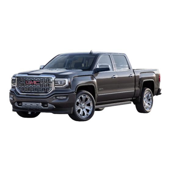 GMC Sierra 2017 Manuales