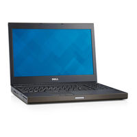 Dell Precision M4800 Manual Del Usuario